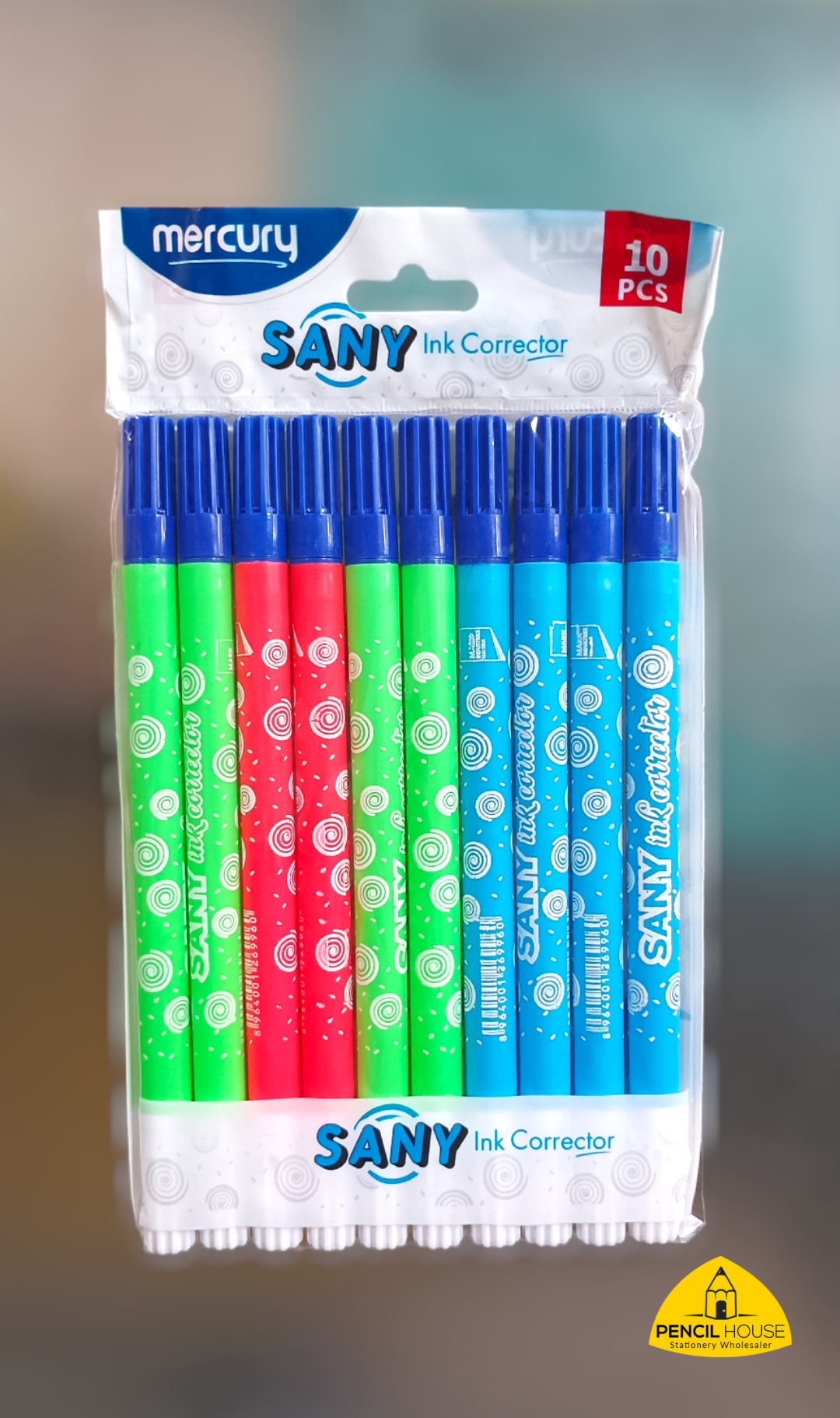 Mercury Sany Ink Corrector - Pack Of 10