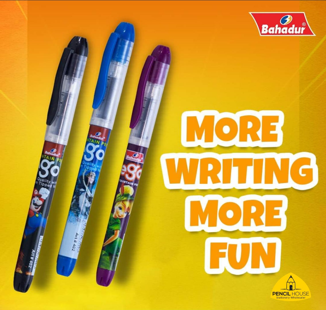 بہادر ایگو فاؤنٹین پین