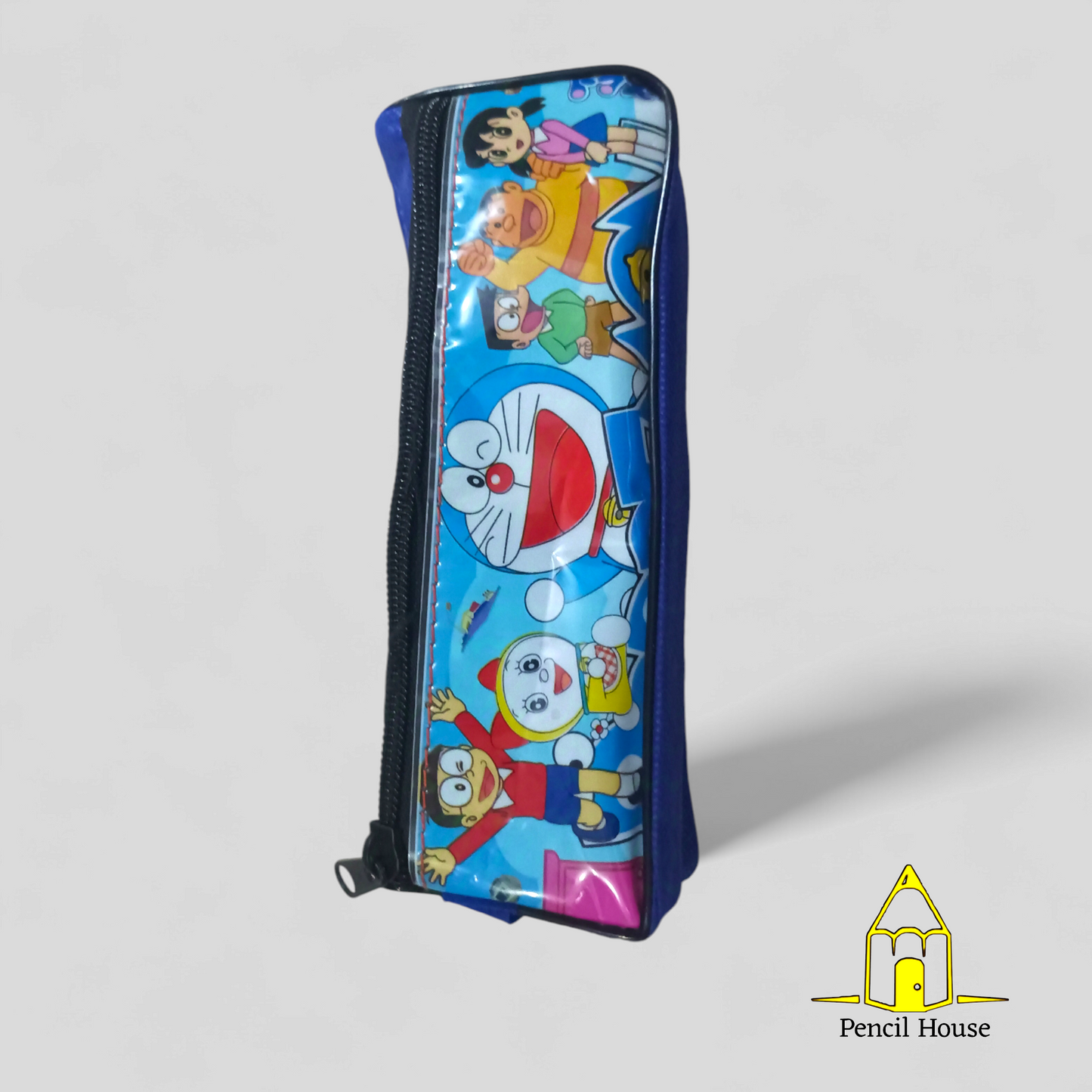 Double Zip Cartoons Character Pouch