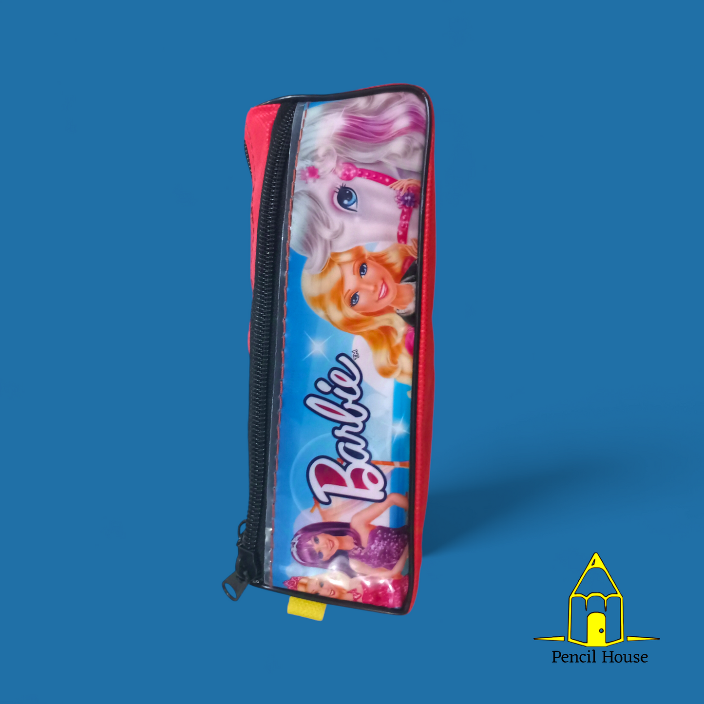 Double Zip Cartoons Character Pouch