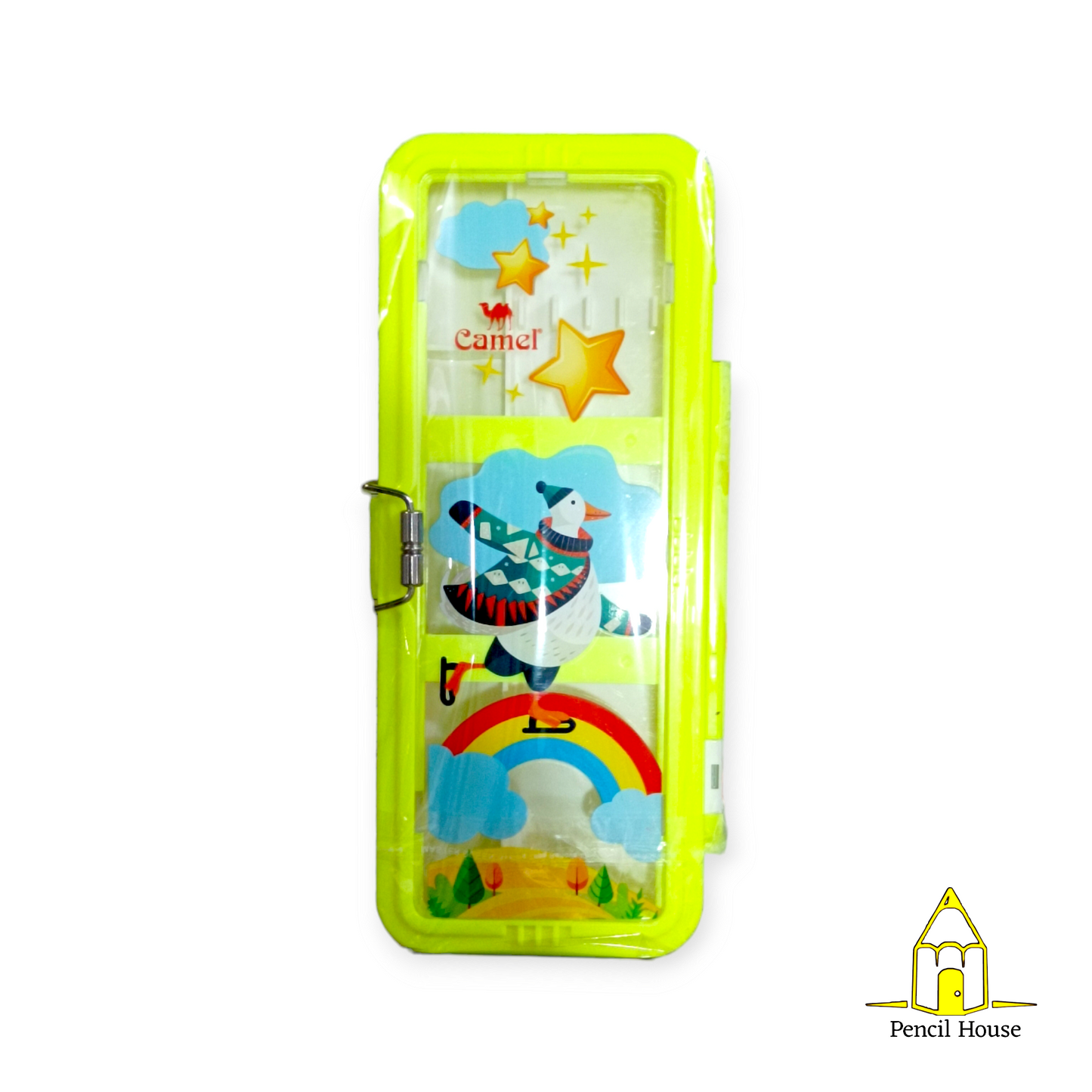 Camel Pencil Box - Good Quality with Extra Space