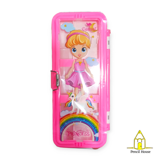 Camel Pencil Box - Good Quality with Extra Space