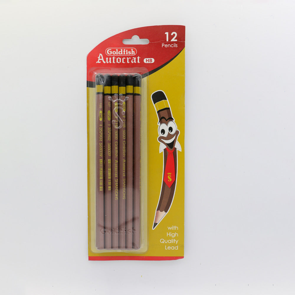 Goldfish HB Hexagonal Pencil – Pack of 12 Autocrat