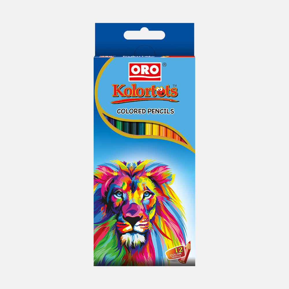 Kolortots Pack of 12 Color Pencils