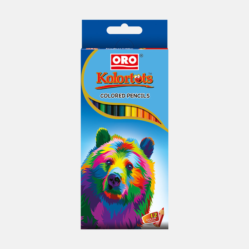 Kolortots Pack of 12 Color Pencils