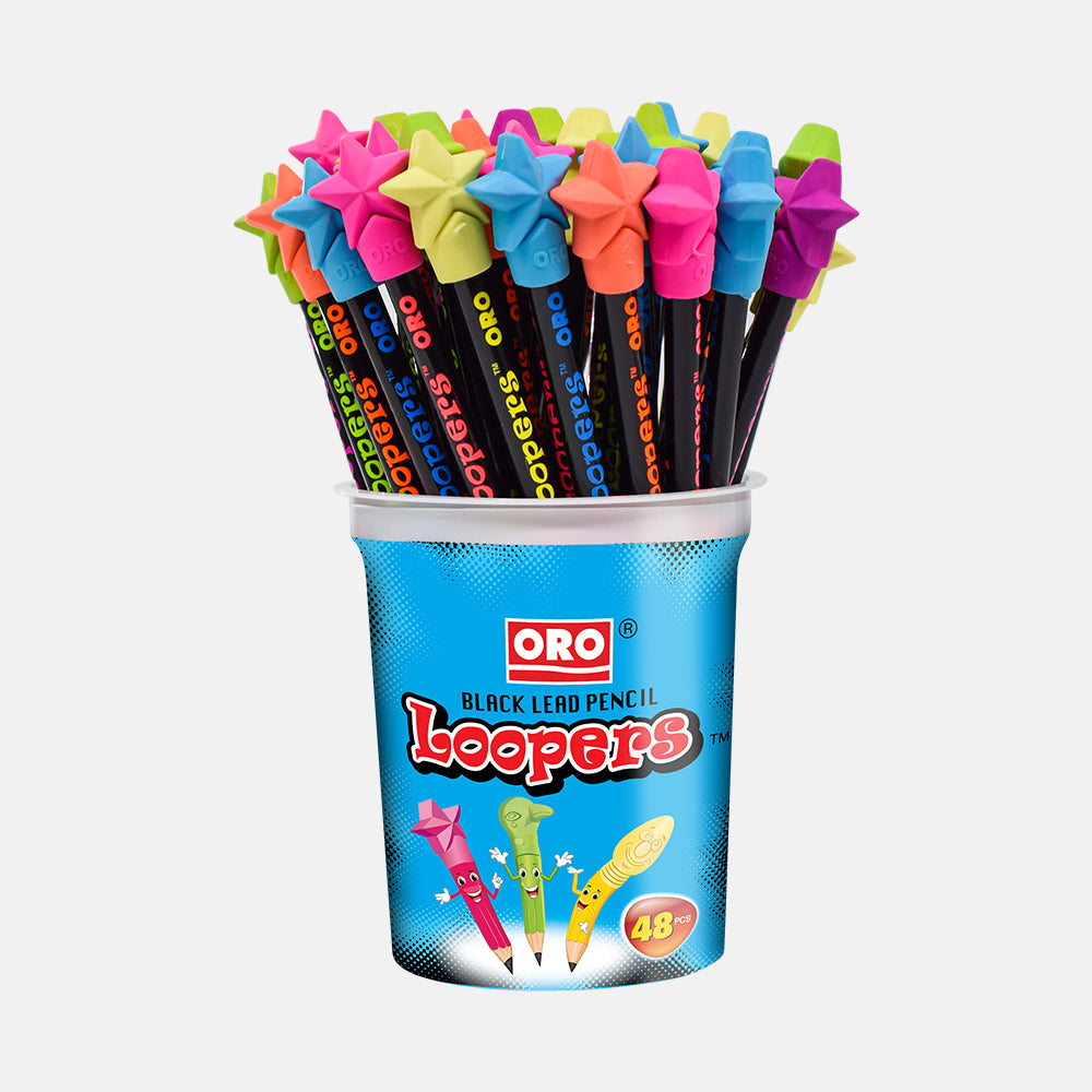 Oro Loopers Pencil Cup jar