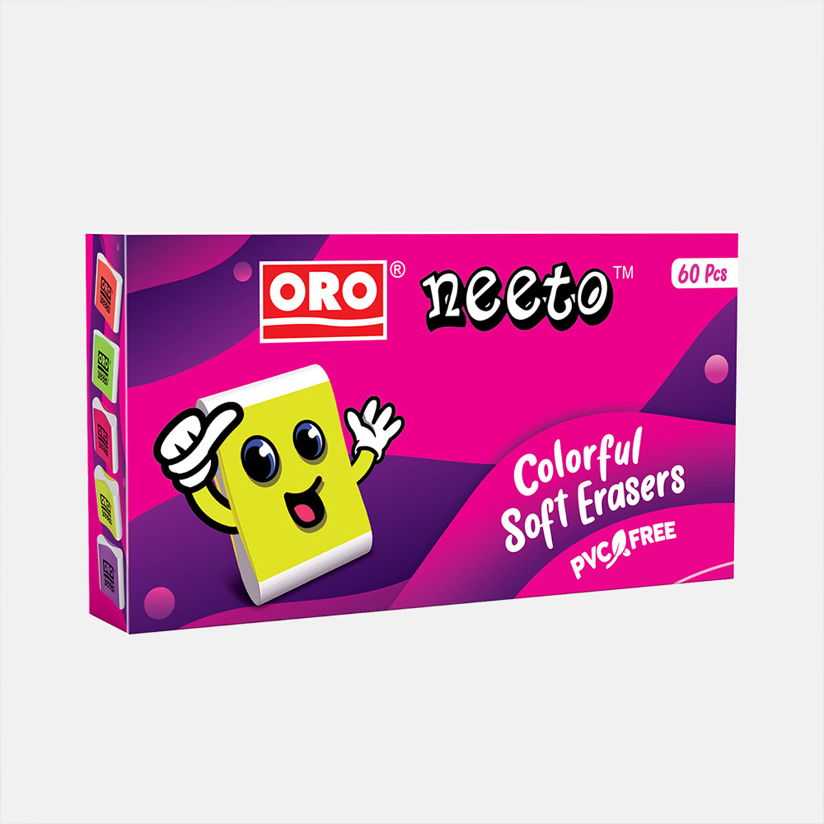 ORO NEETO Colorful Soft Erasers