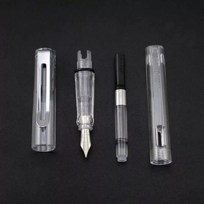 Jinhao 599-A Plastic Fountain Pen Smooth Fine Nib 0.5mm