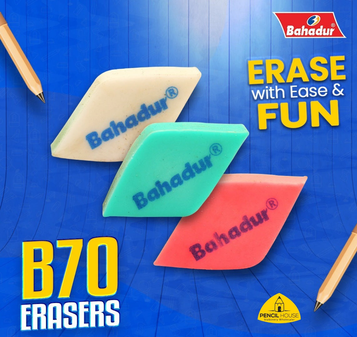 Bahadur Triangular Eraser B-72