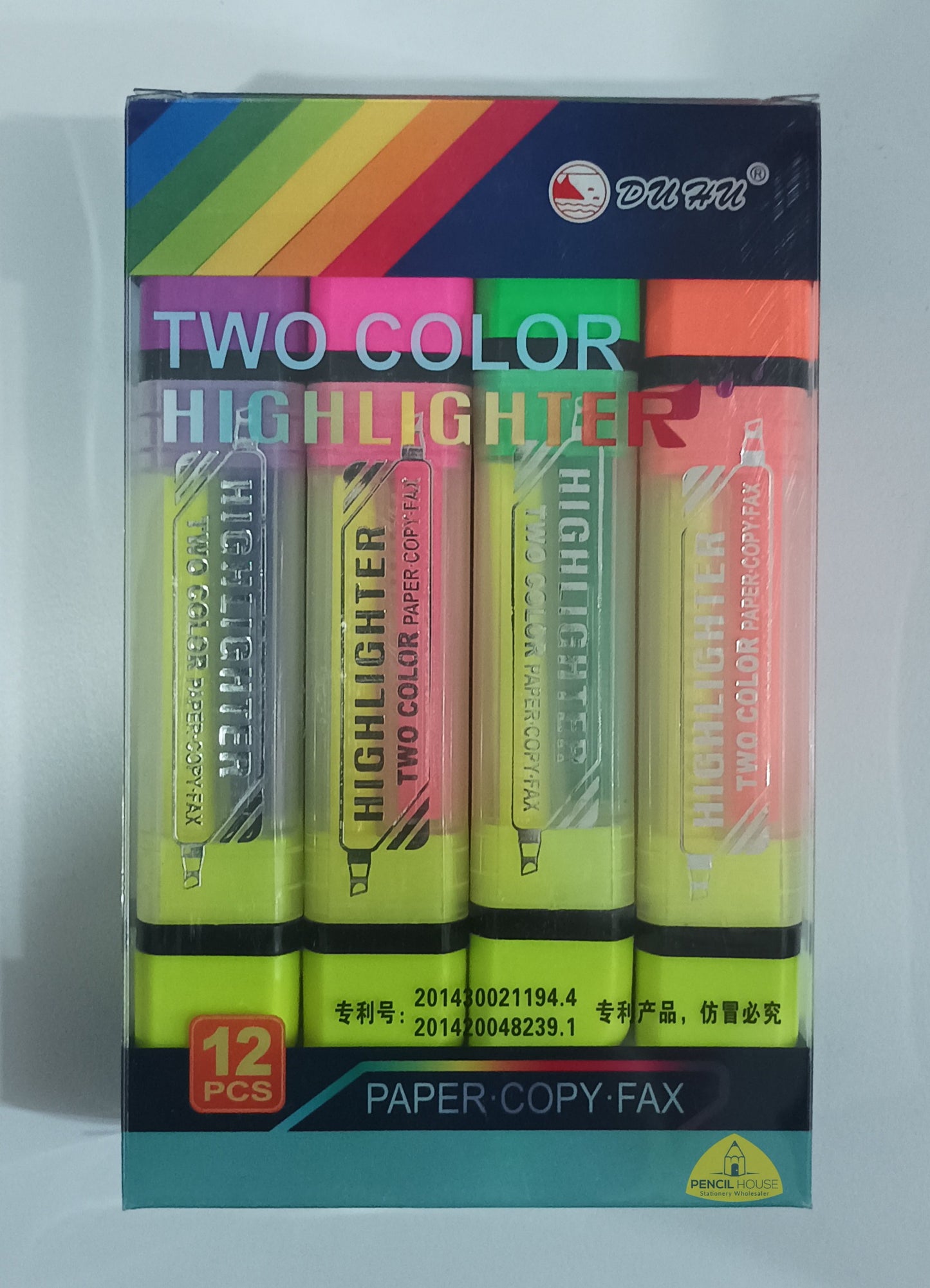 Two Color Highlighter - Florescent Colours