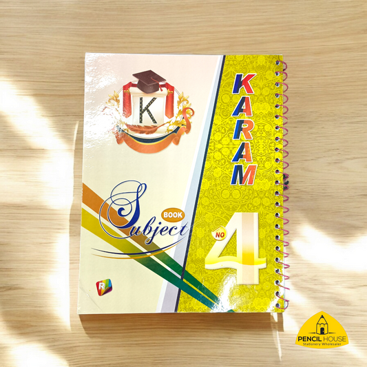 4 Subject Notebook 6,8 And 10.