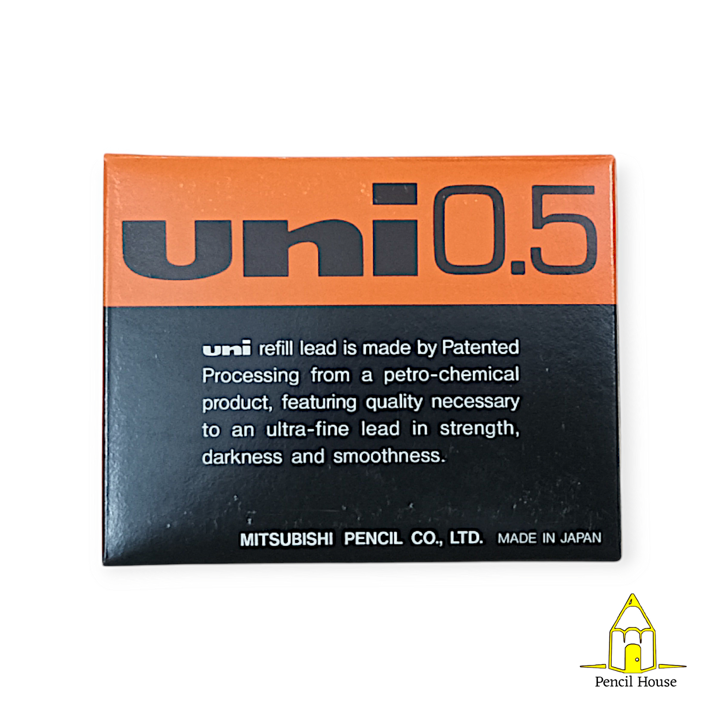 Pencil Lead Uni H 0.5mm (2 Tubes)