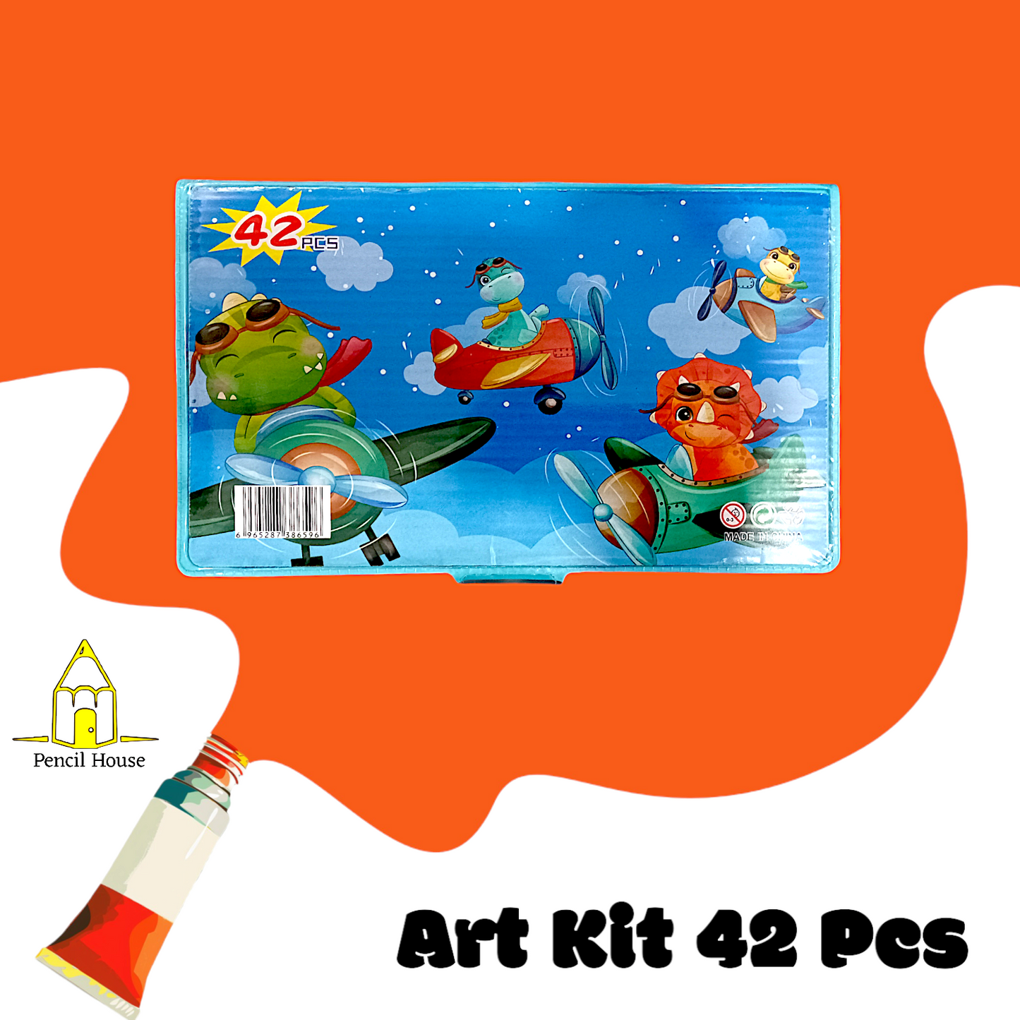 42 Pcs Art Kit - Perfect Gift For Kids