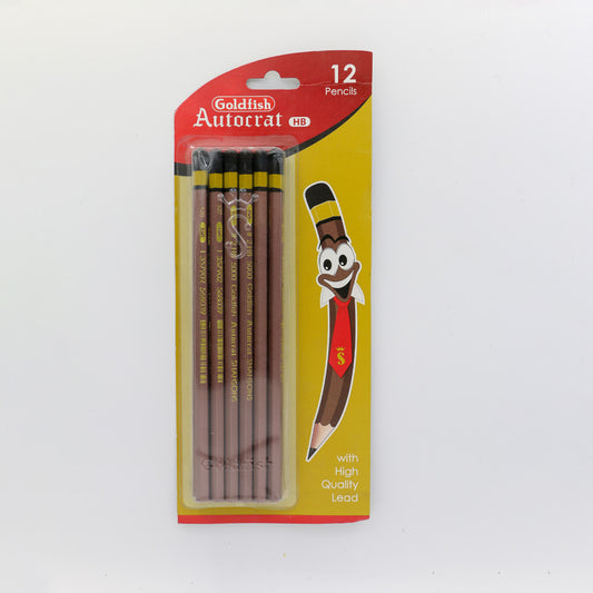 Goldfish HB Hexagonal Pencil – Pack of 12 Autocrat