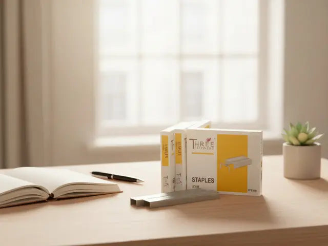 Staple Pin - Heavy-Duty - Three Flowers ( 10No - 24/6 - 26/6 - 23/8 - 23/10 - 23/13 - 23/15 - 23/17 - 23/20 - 23/24 )