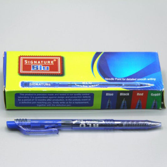 Signature Blu Ballpoint Pen