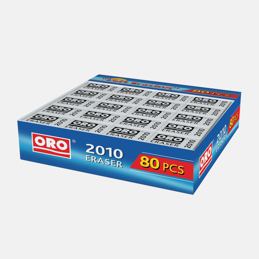 Oro 2010 Eraser 80 Pcs