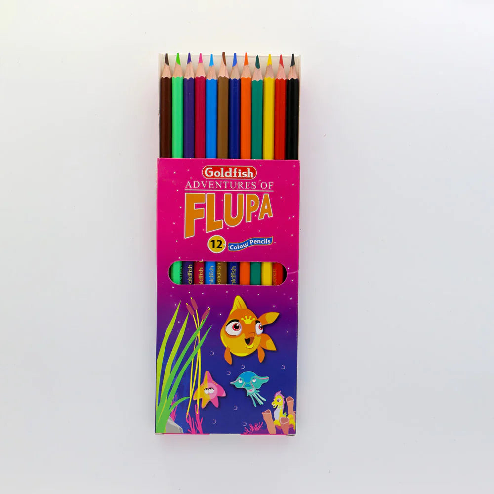 Goldfish Flupa 12 Colour Pencil full size