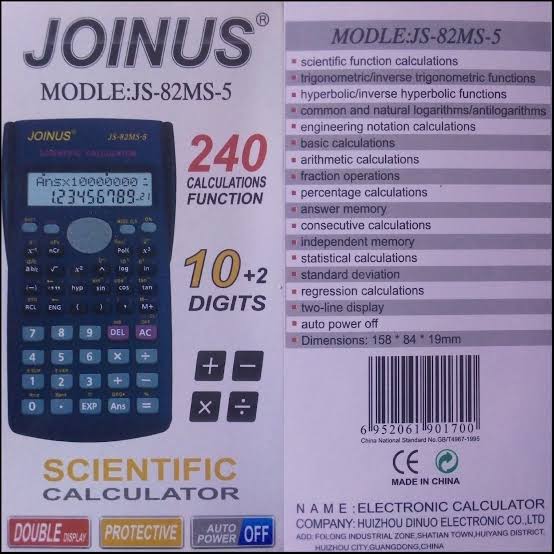 Joinus Calculator js-82ms-5