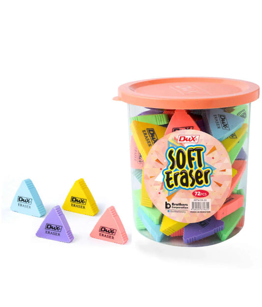 Dux Soft Eraser 72 Pcs Jar