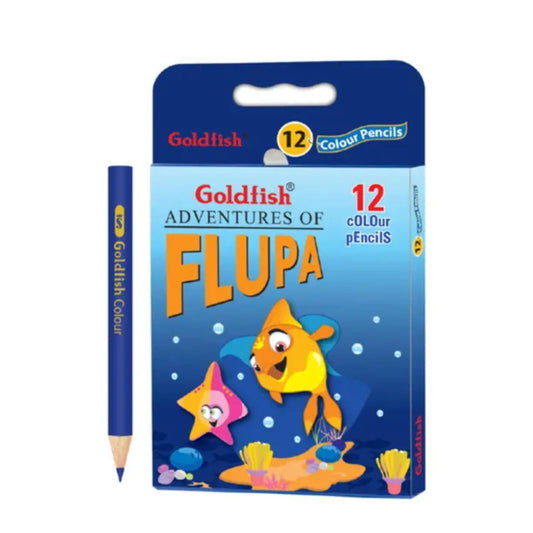 Goldfish 12 Color Pencil Half Size