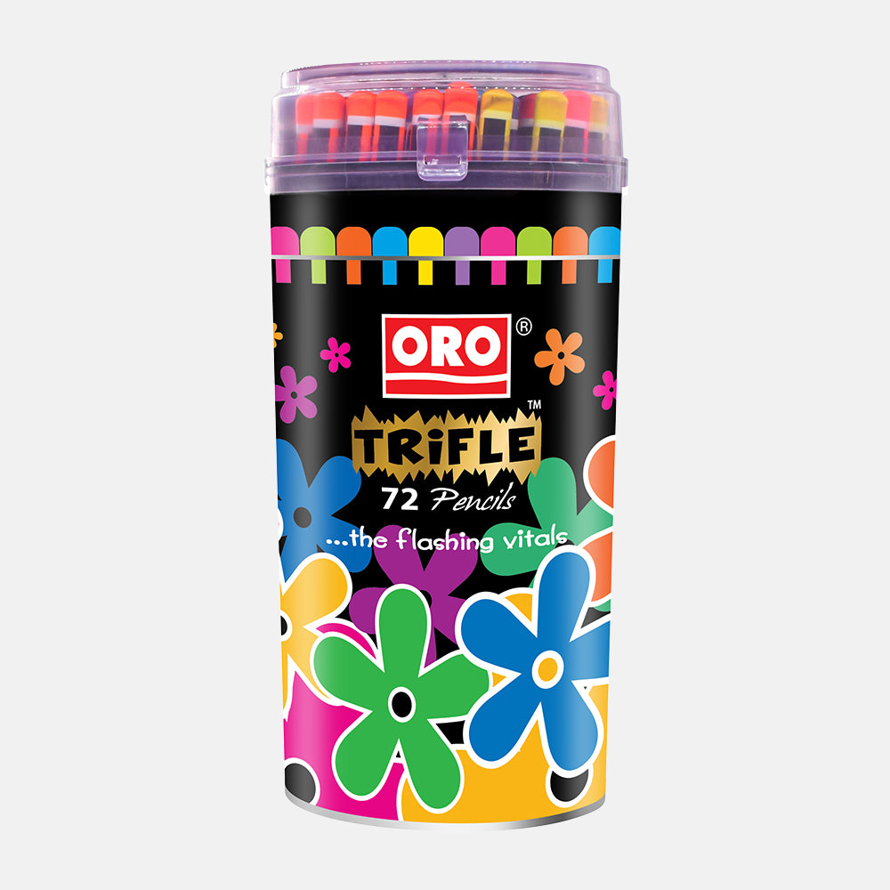 Oro Trifle 72 Pencils Jar