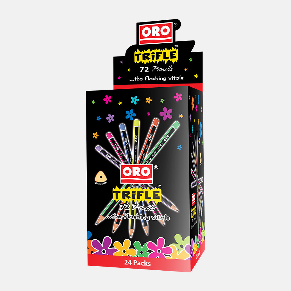 Oro Trifle 72 Pencils Jar