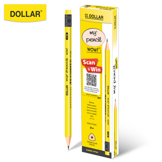 Dollar My Pencil WOW! - 12Pcs