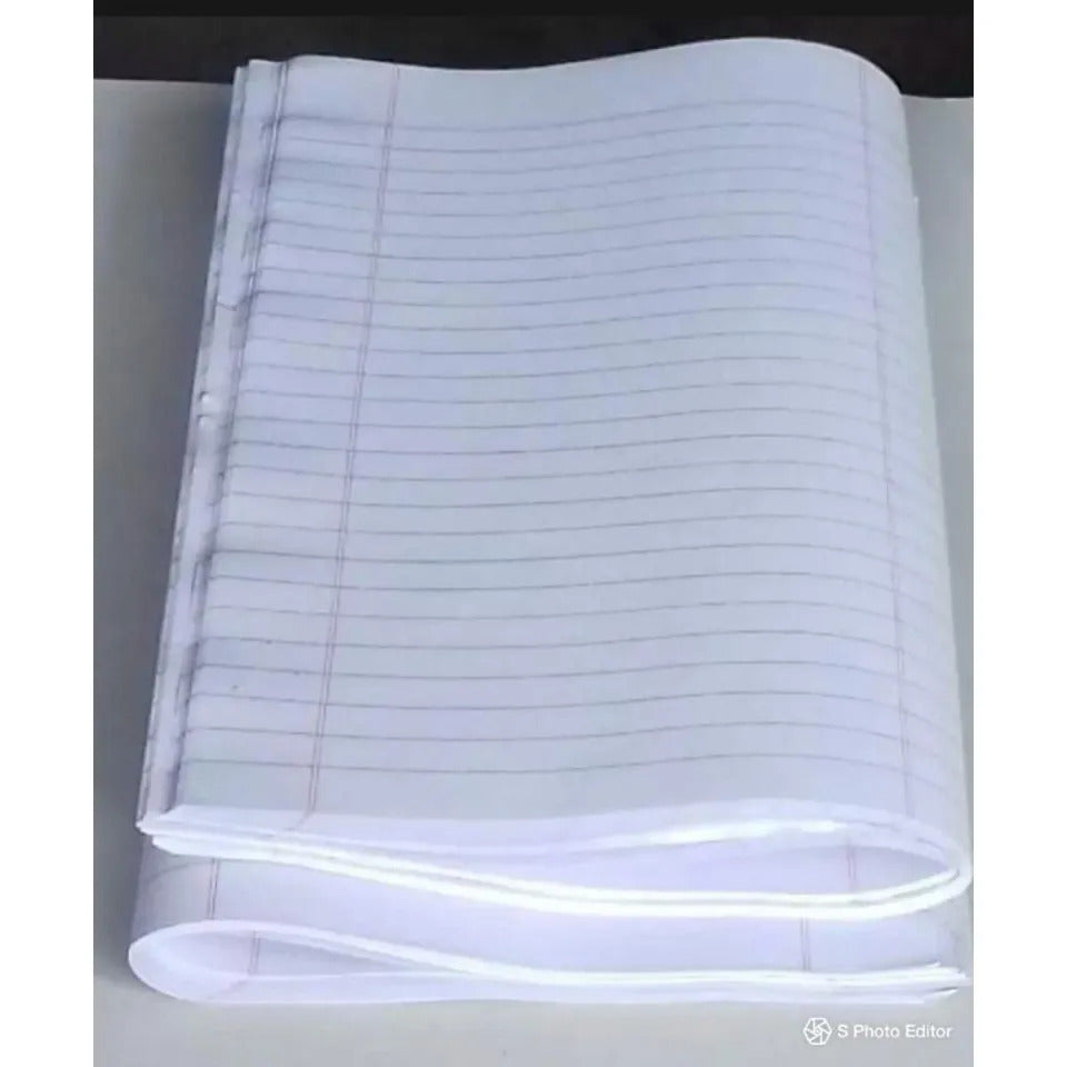 Premium 100 Paper Exam Sheets for Universities and Schools - 1kg Pack - Quality Paper