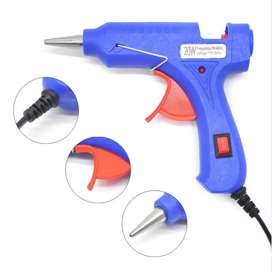 Hot Glue Gun Small with 2 Transparent sticks 20W