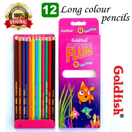 Goldfish Flupa 12 Colour Pencil full size